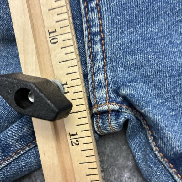 Miss Selfridge Denim Jeans Women 28x32 Blue Cropped Kickflare Boot Cowboy Pants - Picture 11 of 14